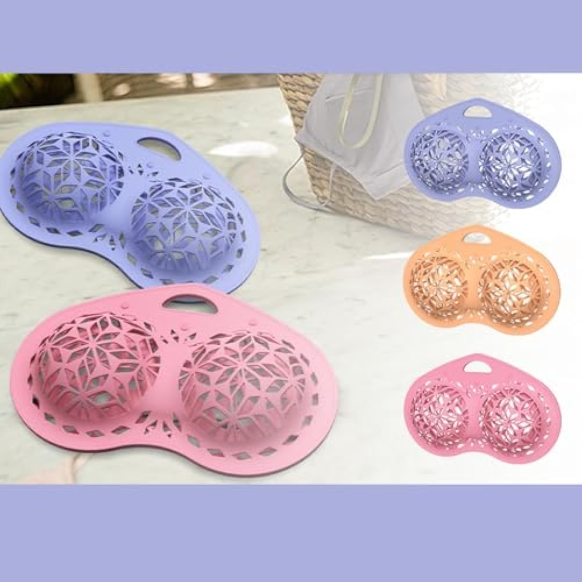 Silicone Bra Washing Bag, Laundry Bag for Delicate Items